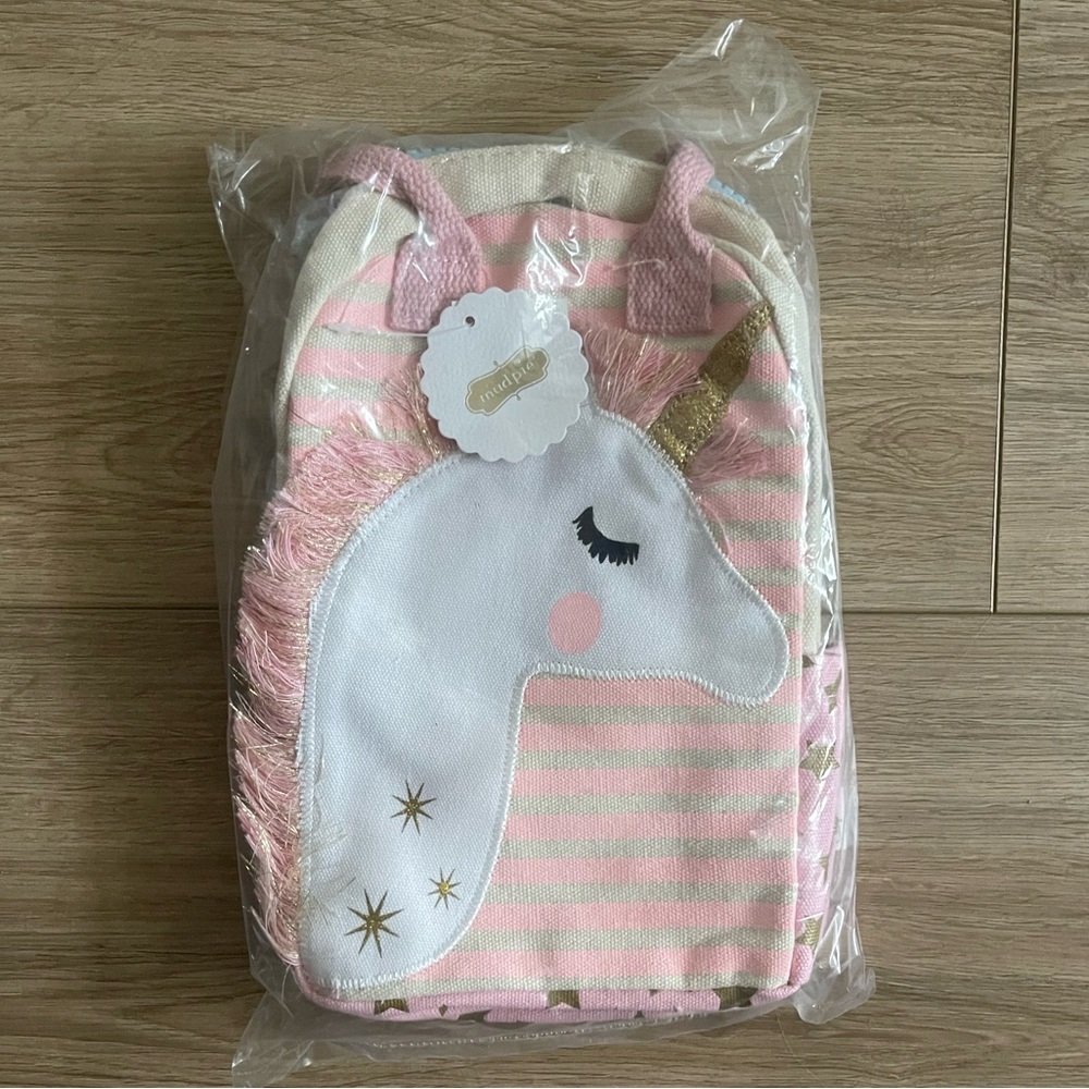 mud pie unicorn backpack